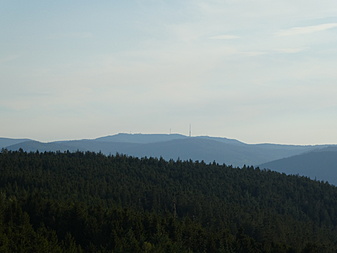 Blick vom Hohlohturm zur Hornisgrinde