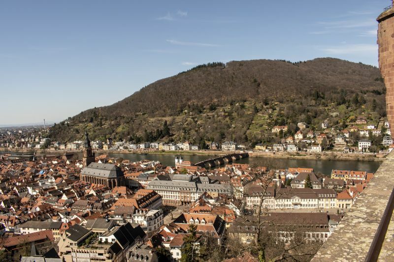Klicke auf die Grafik für eine vergrößerte Ansicht  Name: 13 Die Heidelberger Altstadt von oben.jpg Ansichten: 0 Größe: 105,1 KB ID: 3059302