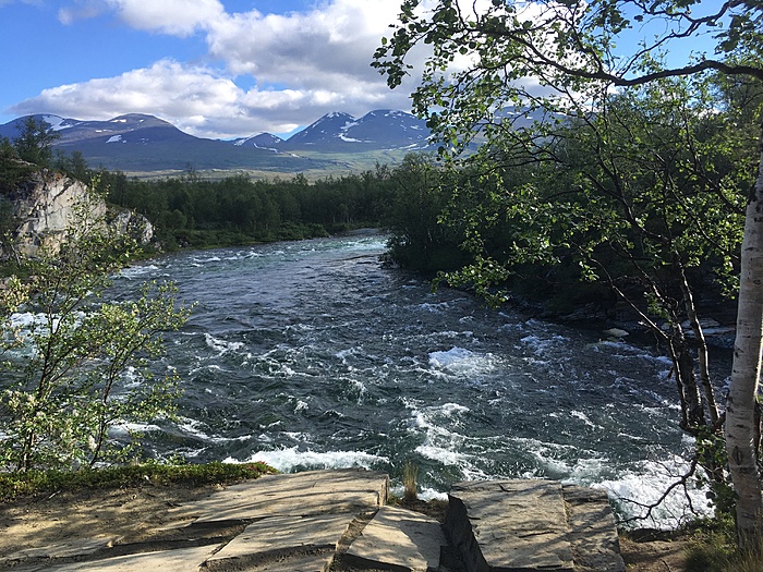 Schöner Abiskojåkka