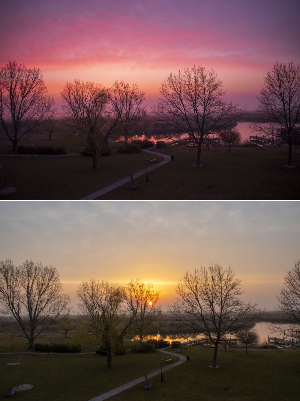 Klicke auf die Grafik für eine vergrößerte Ansicht  Name: 01 Sonnenaufgang über dem Neusiedler See.jpg Ansichten: 986 Größe: 331,7 KB ID: 3125615