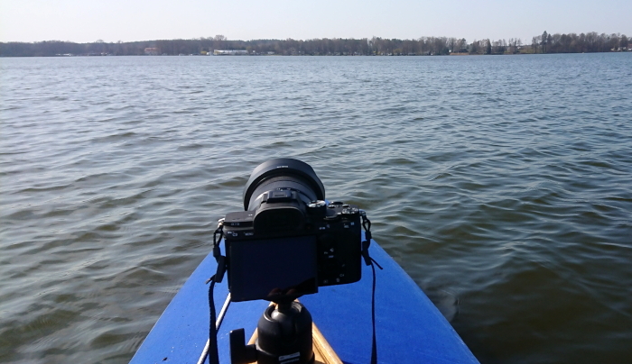 Klicke auf die Grafik für eine vergrößerte Ansicht  Name: sony auf Faltboot.JPG Ansichten: 0 Größe: 243,3 KB ID: 3141060