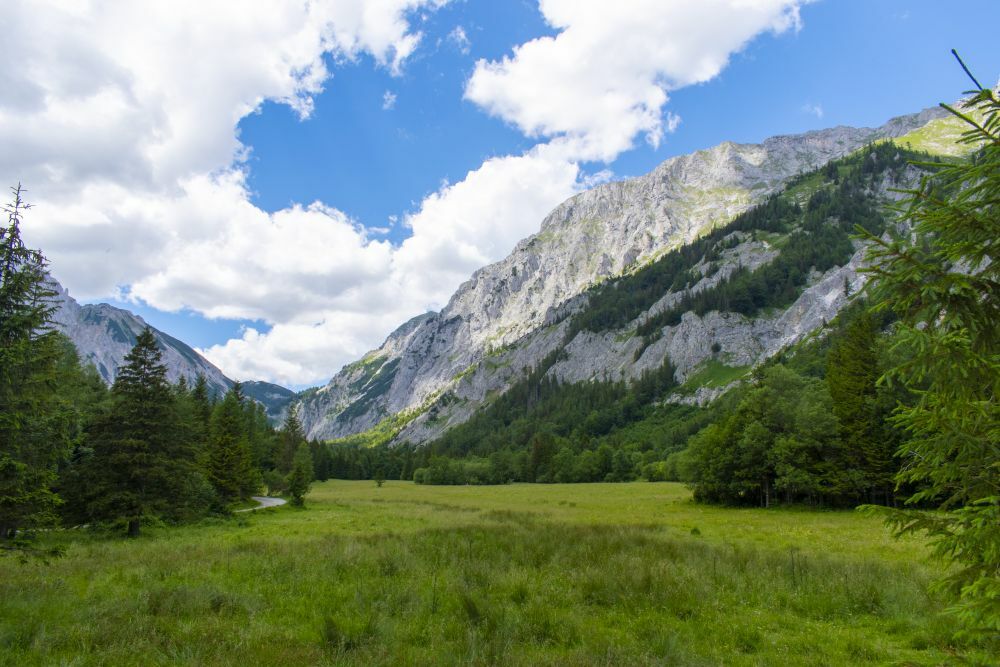 Klicke auf die Grafik für eine vergrößerte Ansicht  Name: 16 Der Talweg zur Materialseilbahn der Voisthaler Hütte.jpg Ansichten: 0 Größe: 117,6 KB ID: 3152175