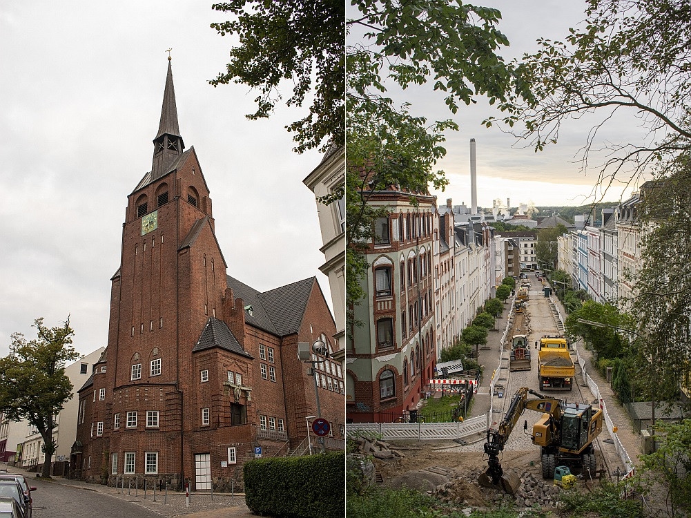 Klicke auf die Grafik für eine vergrößerte Ansicht  Name: 03 Wandern auf dem E1 durch Flensburg.jpg Ansichten: 0 Größe: 398,6 KB ID: 3203071