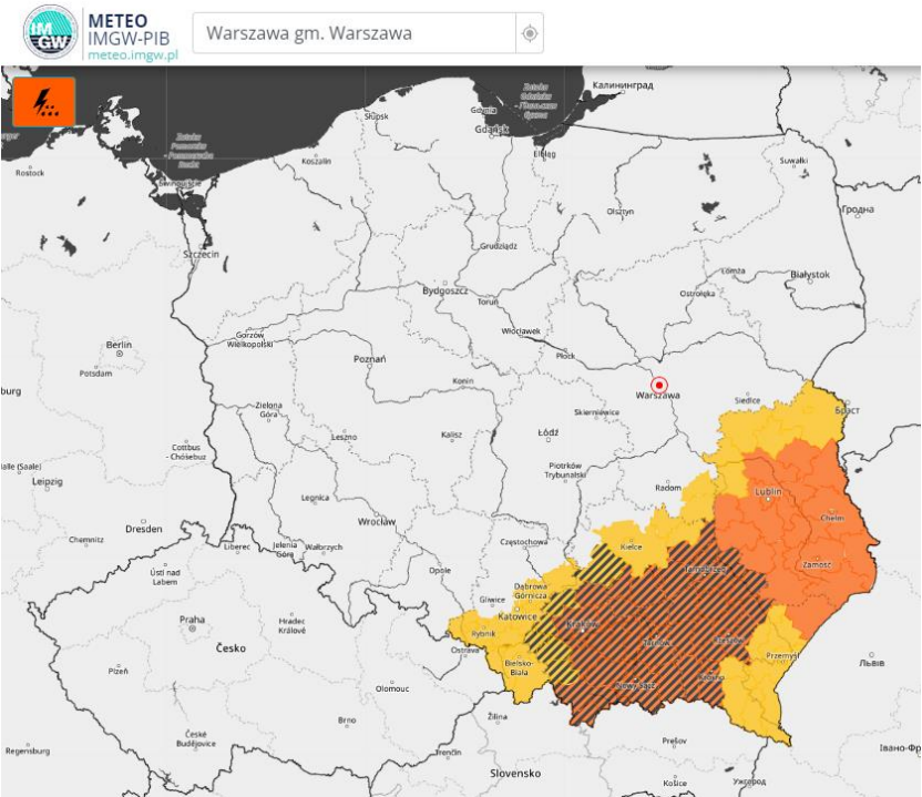 Klicke auf die Grafik für eine vergrößerte Ansicht

Name: WetterwarnungIMGW.png
Ansichten: 109
Größe: 523,4 KB
ID: 3217356