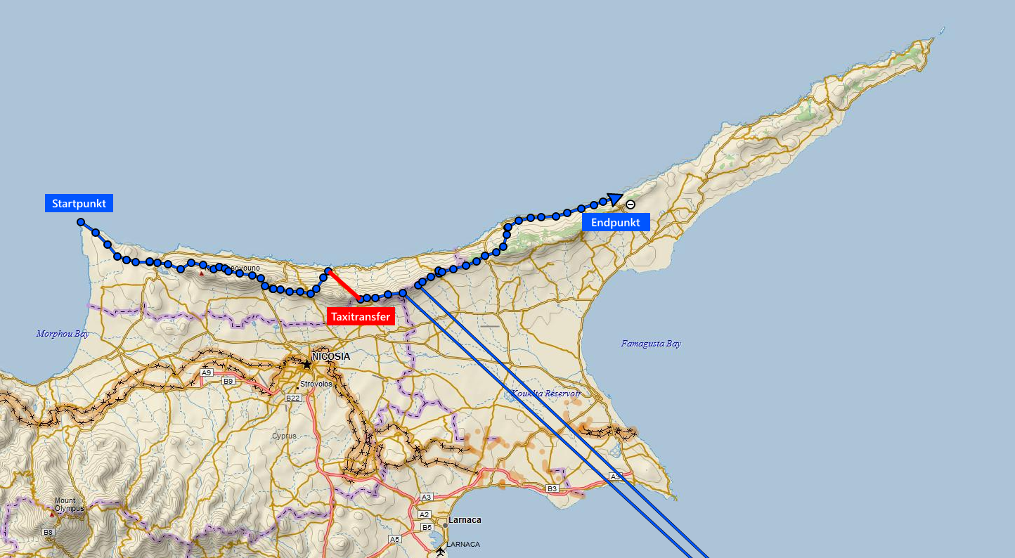Klicke auf die Grafik für eine vergrößerte Ansicht  Name: Route Zypern mit Beschriftung.png Ansichten: 476 Größe: 1,02 MB ID: 3249128