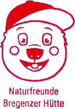 Ein Stempel der Bregenzer Hütte