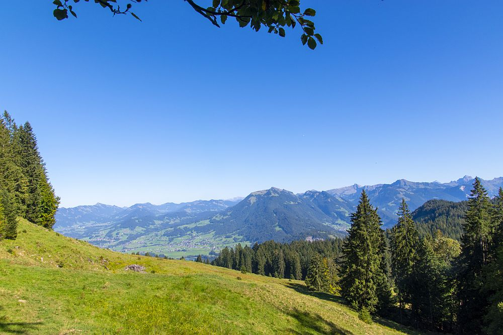 Die grünen Berge von Vorarlberg