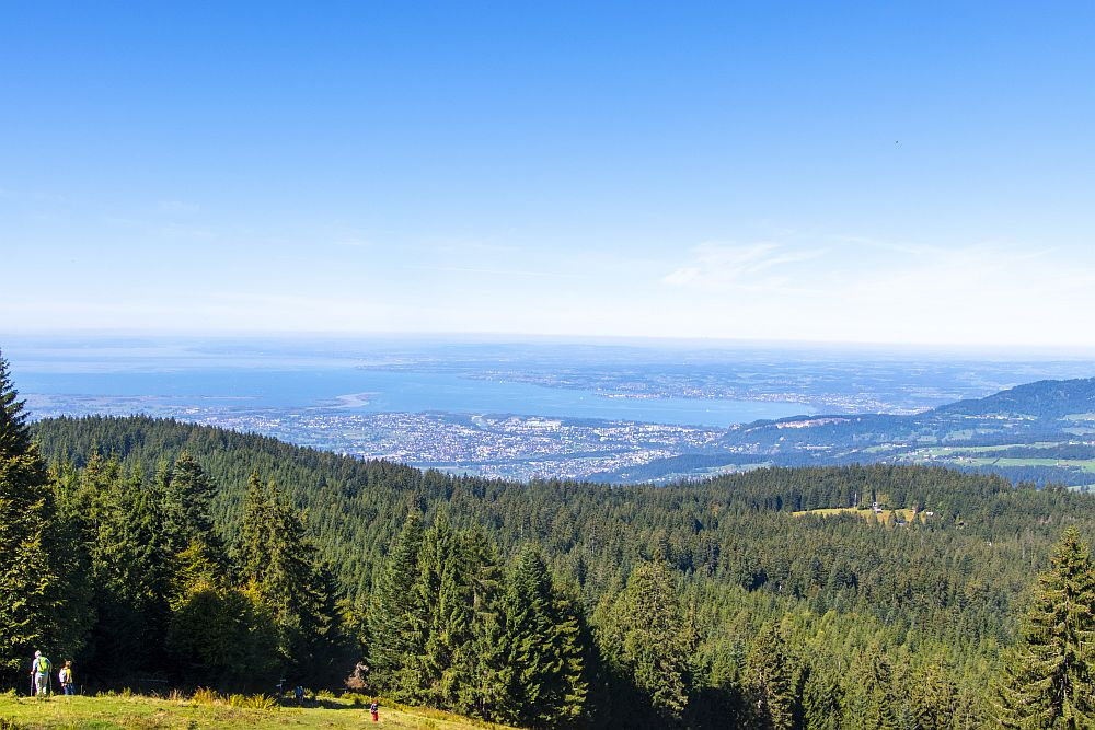 Großartige Aussicht am Lank