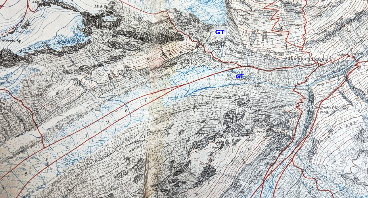 Klicke auf die Grafik für eine vergrößerte Ansicht  Name: Hintereis 1940s annot.jpg Ansichten: 0 Größe: 582,0 KB ID: 3289964