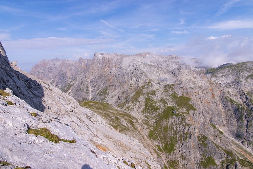 Die Niedere Torscharte liegt vor uns