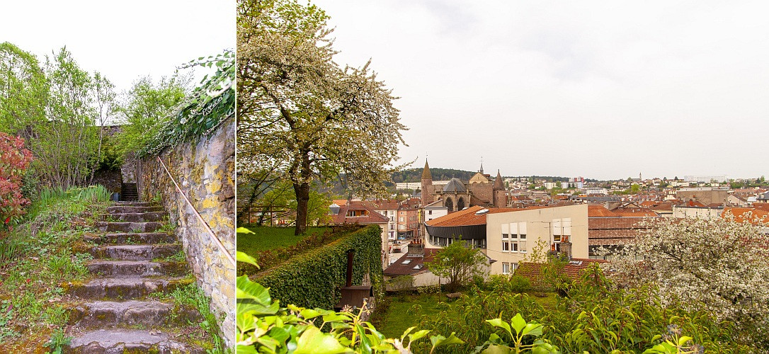 Klicke auf die Grafik für eine vergrößerte Ansicht  Name: 03 Aufstieg zum Chateau d'Epinal direkt hinter der Basilika.jpg Ansichten: 0 Größe: 303,8 KB ID: 3332021